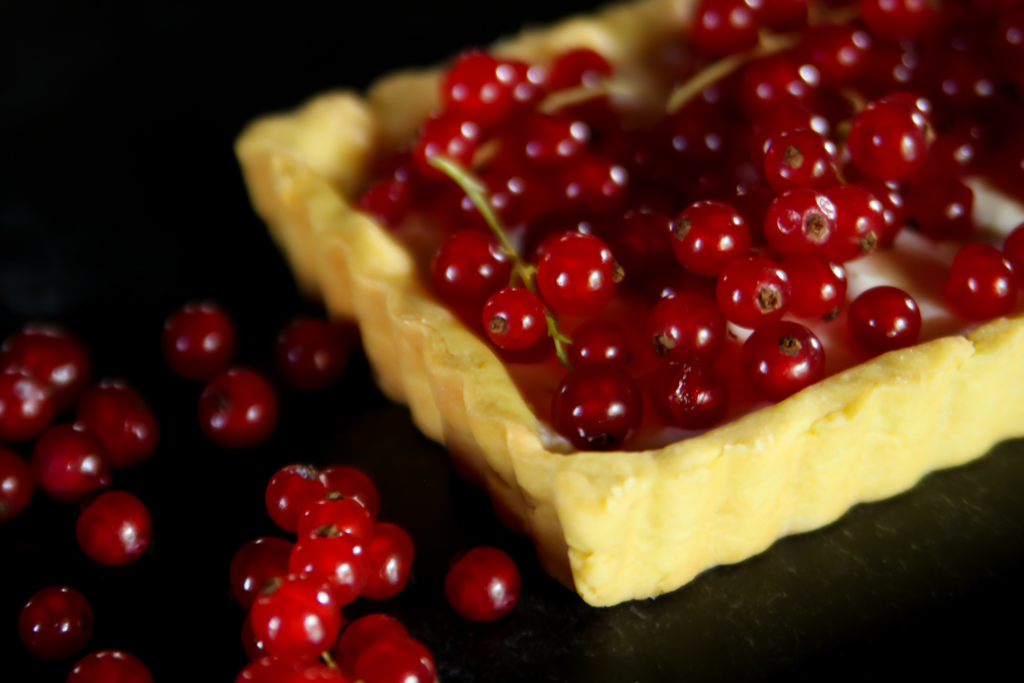 Red Currant Fruit Tart • The Farmhouse Project