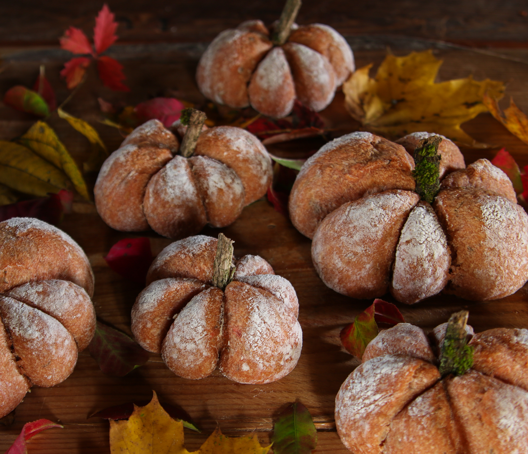 Pumpkin bread Stock Photo by arina-habich